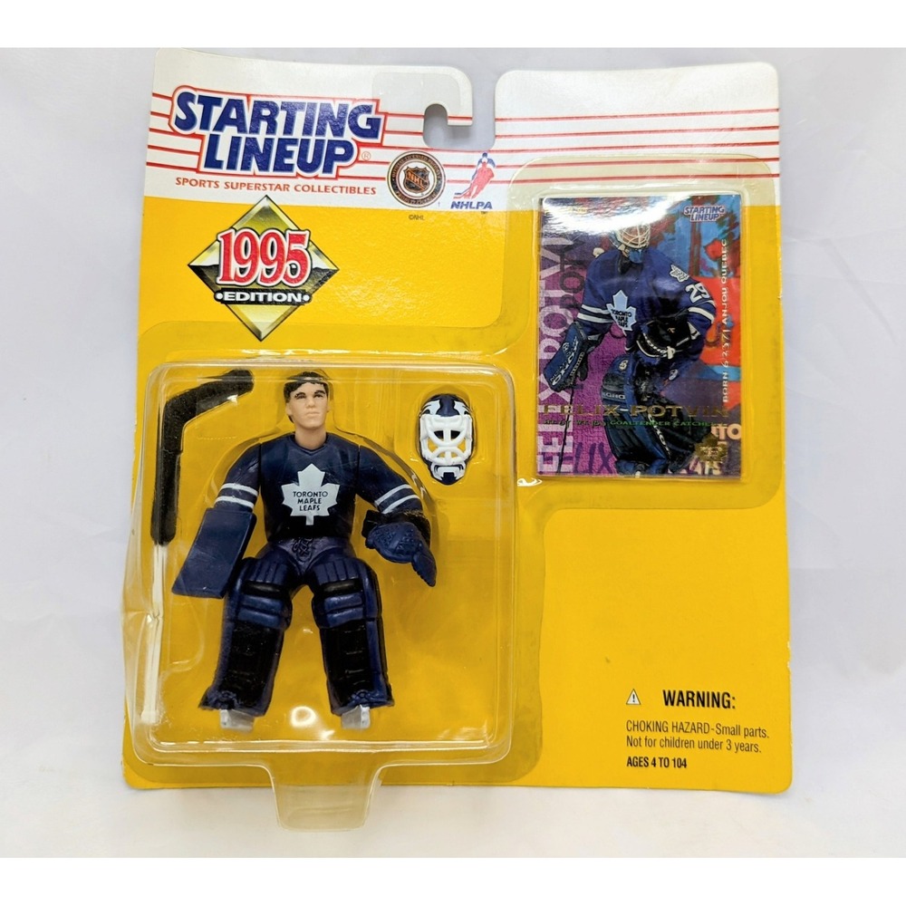 1995 Starting Lineup Felix Potvin Toronto Maple Leafs Hockey Figure